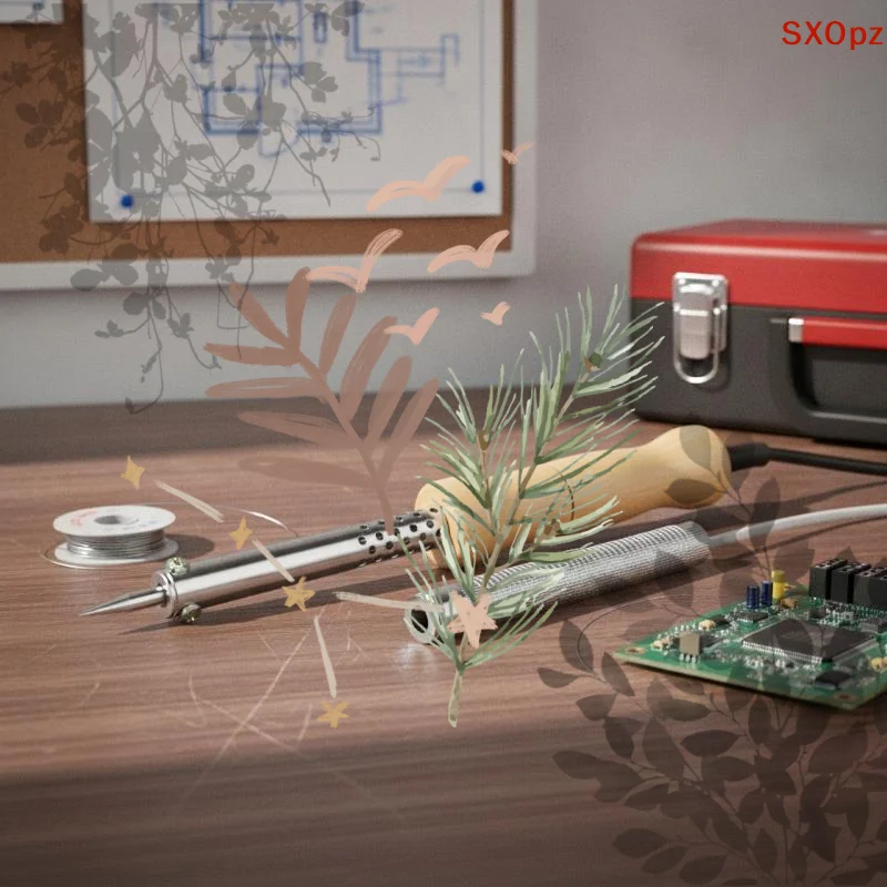 220V 30W To 100W Wood: Handle Mini Soldering Iron Adjustable Temperature Electric Hand Tool