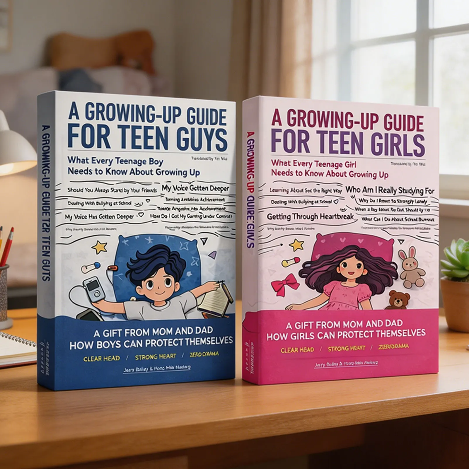 Teenagers Puberty Growth Guide Book For Boys Girls Self Protection Education Adolescent Psychological Health Reading Book