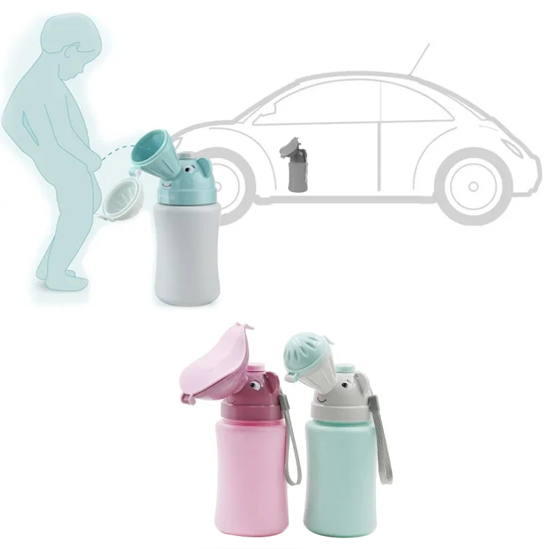 Higiene do bebê portátil, Mictório para meninos e meninas, Panela ao ar livre para viagem de carro, Potty anti-vazamento para crianças, Potty conveniente para treinamento sanitário