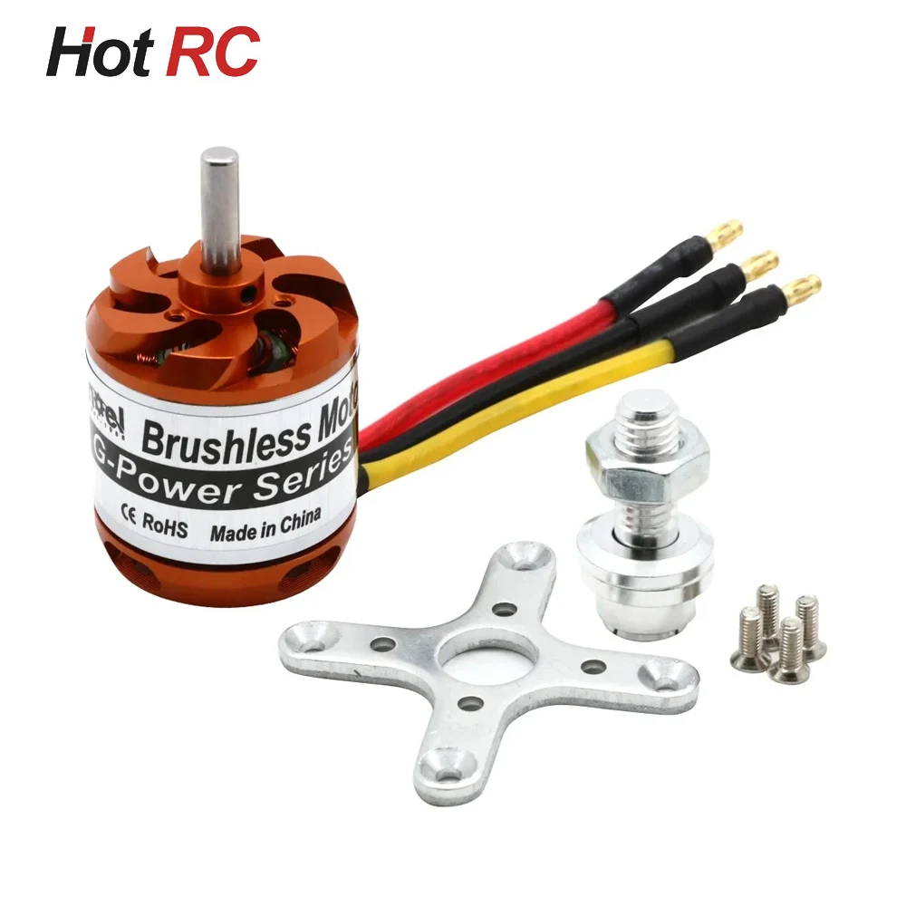 D3548 3548 790KV 900KV 1100KV Brushless Motor 3-5S For Mini Multicopters RC Plane Helicopter