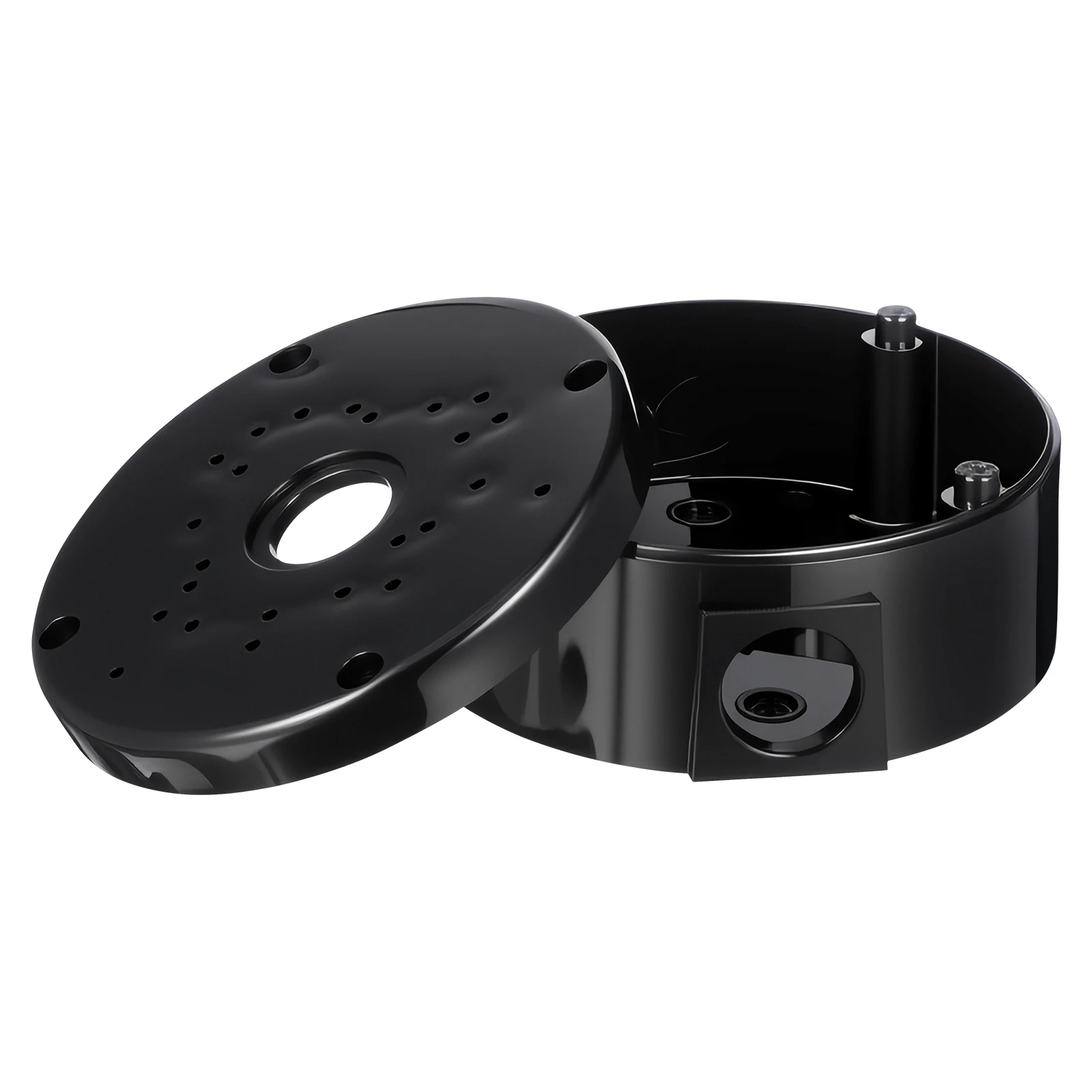 

10MM Waterproof Cable Black Color Outdoor Junction Box for Wires Multi-Cable Storage Electrical Box Wire Protector
