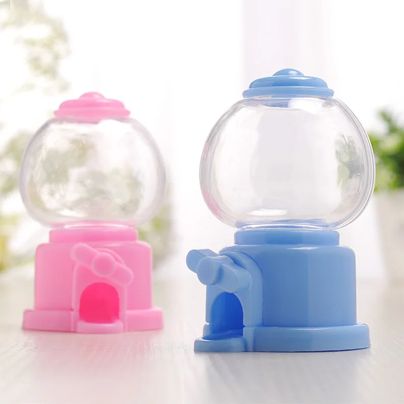 New Children Cute Sweets Mini Candy Machine Bubble Dispenser Coin Bank Kids Toy Warehouse Price Birthday Gift  Piggy Bank Box