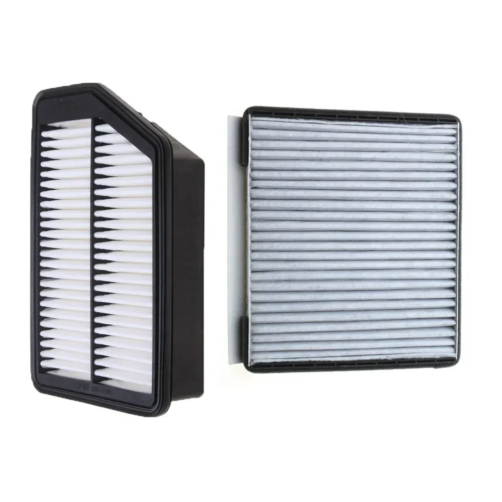 Air Filter+Cabin Filter For Hyundai Avante MD 2013-2015 1.6L 1.6MT 1.6AT Model Car Filter OEM 281133X000 97133-2H000