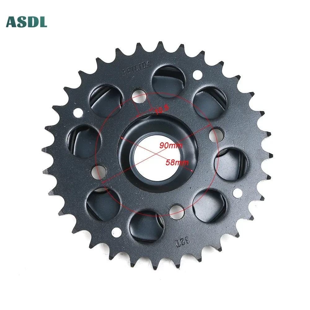 1pc 520 14T 32T Motorcycle Front Rear Sprocket Kit for Honda CA250 CA 250 CA250T Rebel Staring Wheel 14 32 tooth 520-14T 520-32T