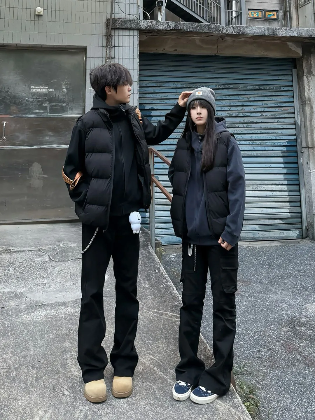 

Утепленный жилет Cleanfit: зимняя верхняя одежда для молодежи, модный дизайн, полиэстер, на молнии, цветной дизайн