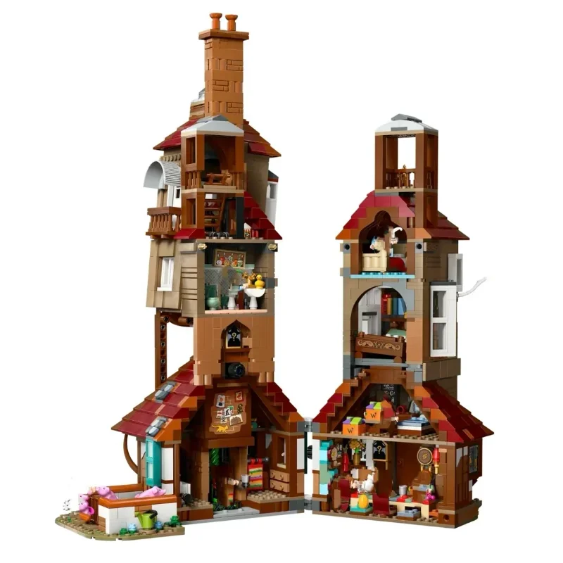 2405Pcs The Wizarding World The Burrow Building Blocks Model Bricks For Adult Birthday Gift Home Decor Ornament Relaxing Collect view 5