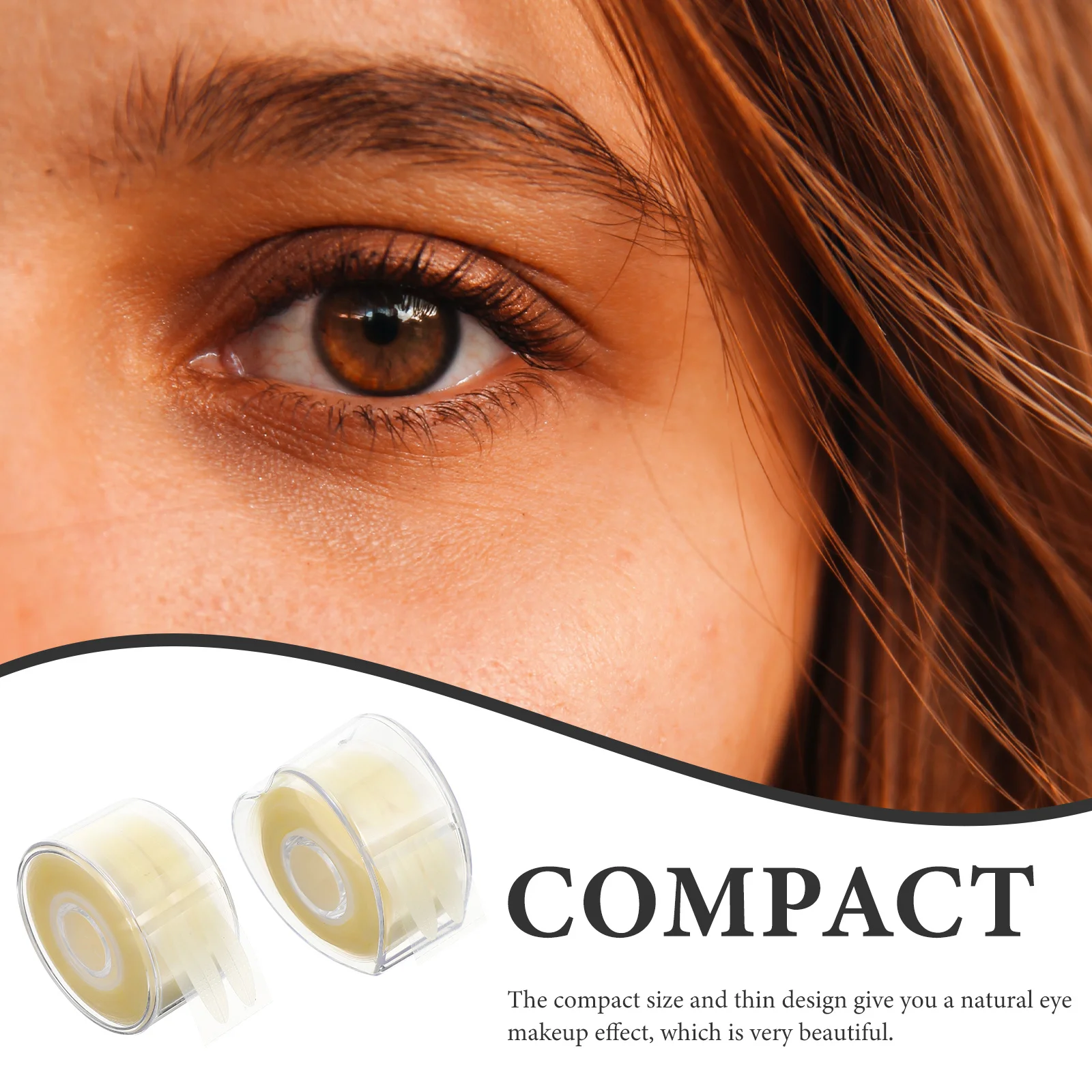 

4 Rolls Double Eyelid Tape Invisible Thin Eye Lifter Strips Comfortable Waterproof Breathable Natural Makeup Tape