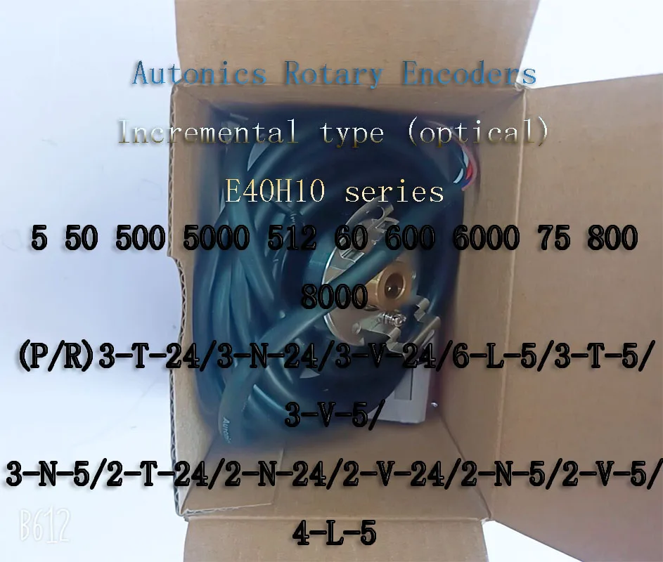 

AUTONICS E40H10 Rotary Encoder 5 50 500 5000 512 60 600 6000 75 800 8000(P/R)3-T-24/3-N-24/3-V-24/6-L-5/3-T-5/3-V-5/ 3-N-5/4-L-5