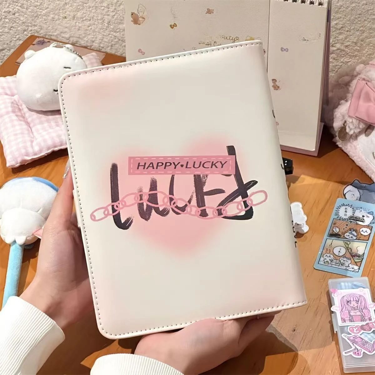 A5 Kpop Idol Photocards Holder PU Photo Album Photocard Binder Collect Book Album for Photographs Photo Card Supplies 포토카드 용품