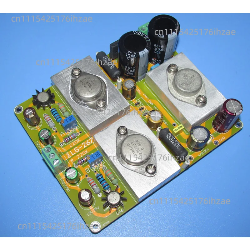 Germanium tube pure class A single-end output front-end headphone amplifier board, warm and mellow tone, gain about 7.5 times