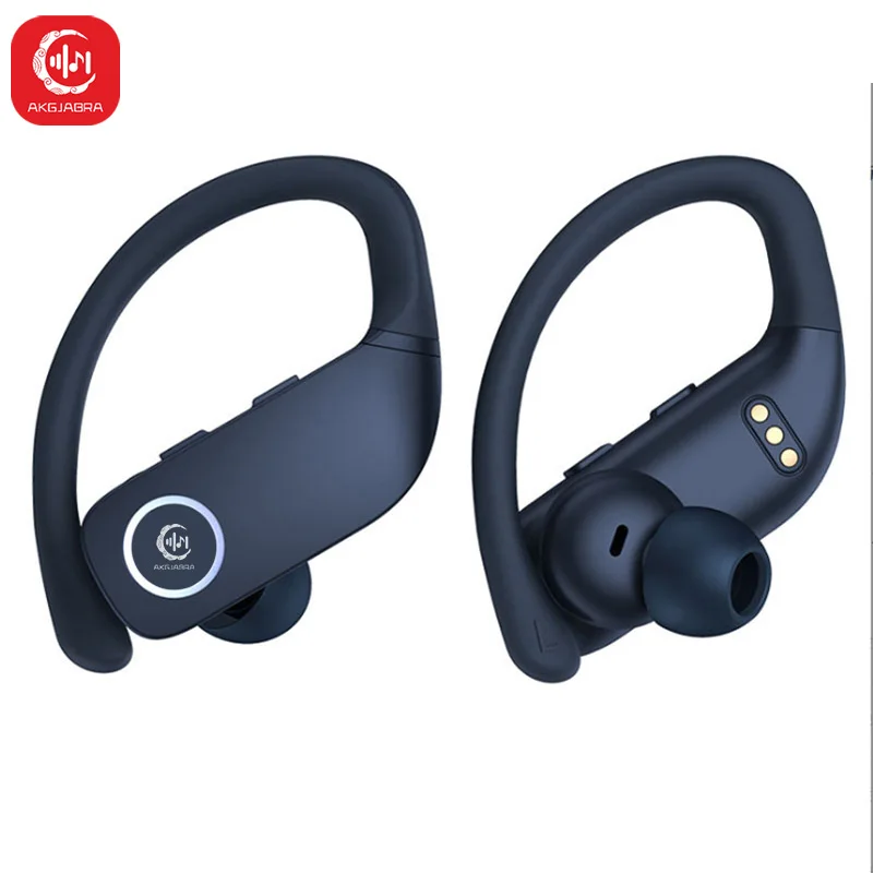 

AKGJABRA Z9 Bluetooth Earphones HiFi Stereo Sound True Wireless Headphones Earhooks Waterproof Headset TWS Earbuds With Mic