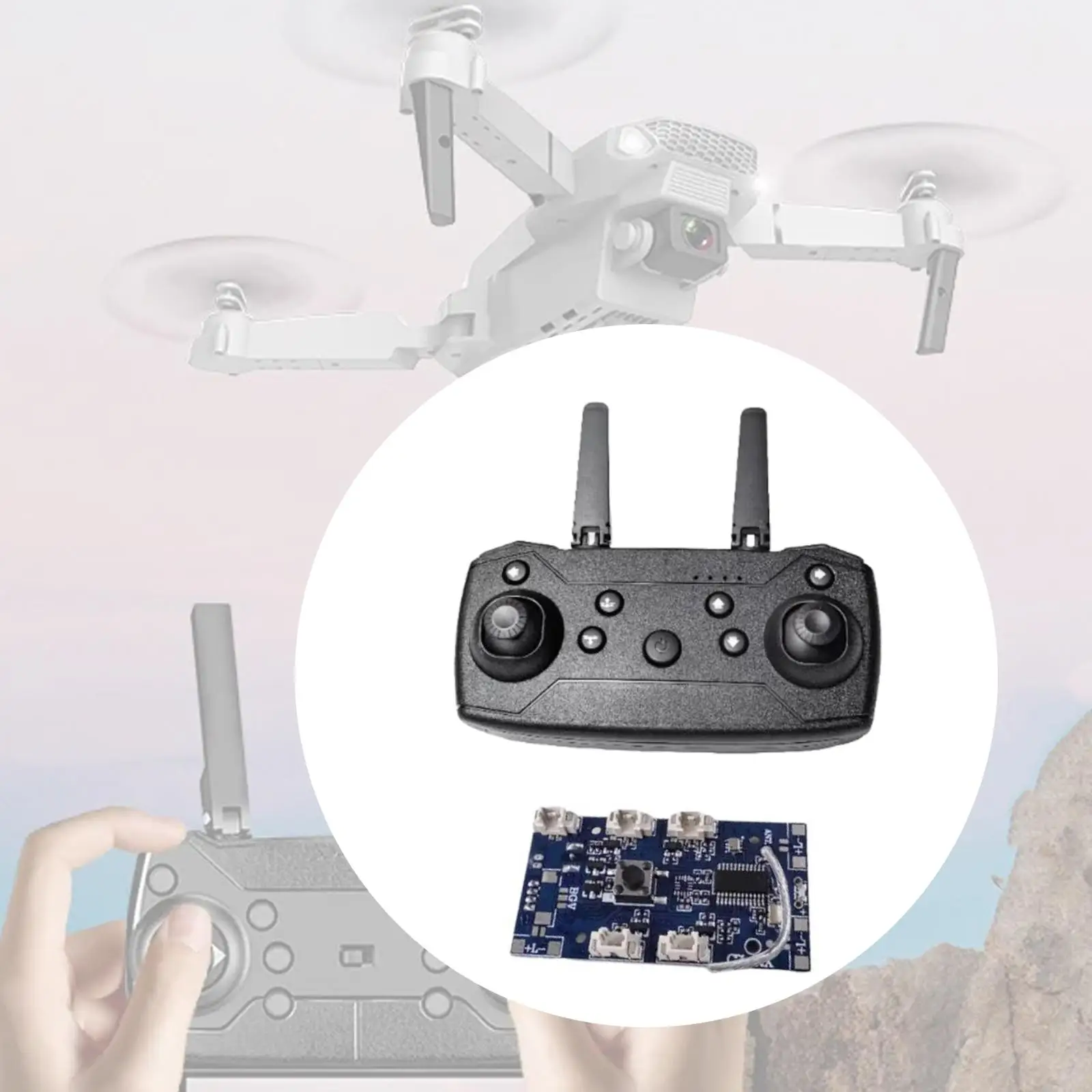 RC Drone Circuit Board Accessories Set Lightweight Spare Parts for E88pro E88 Quadcopter