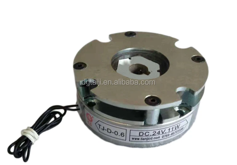 friction components electric magnet brake low noise spring applied industrial electromagnetic power off brake system