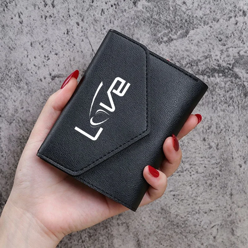New Style Women's Short Wallet Fashionable Casual 70% off Wallet Girls' Wallet Coin Purse Card Holder
