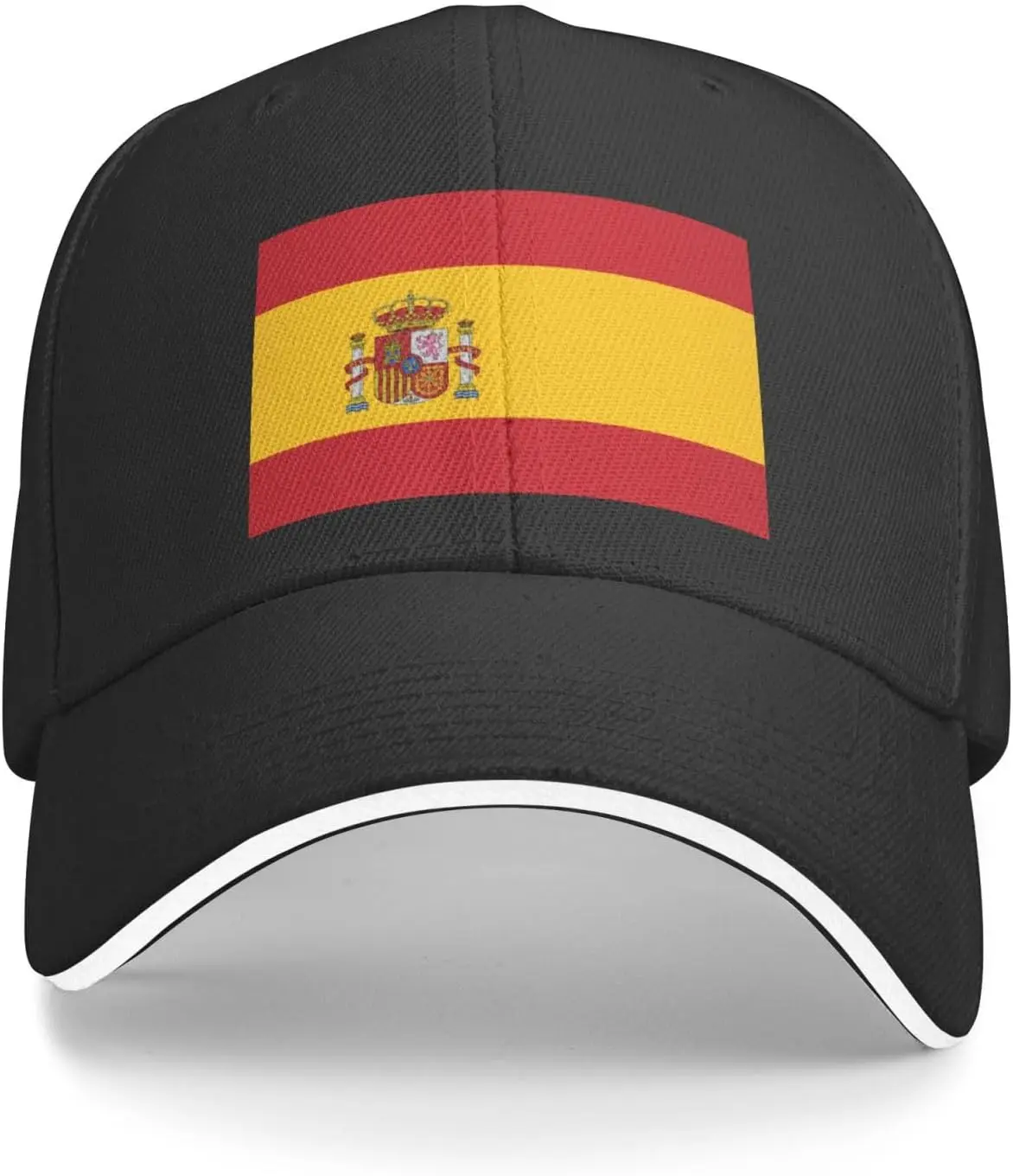 Spain (Spanish) Flag Snapback Cap Funny Casquette Adjustable Baseballcaps Men Sports Cap