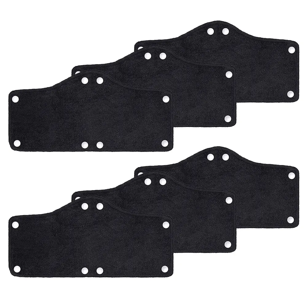 6 Pcs Hat Sweatb Liner Washable Breathable Pad Hard Hat Sweat Headb Safety Protection