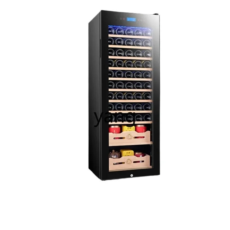 

LH Air-Cooled Compressor Constant Temperature Wine Cooler Household Living Room Small Ice Bar Tea Refrigeration