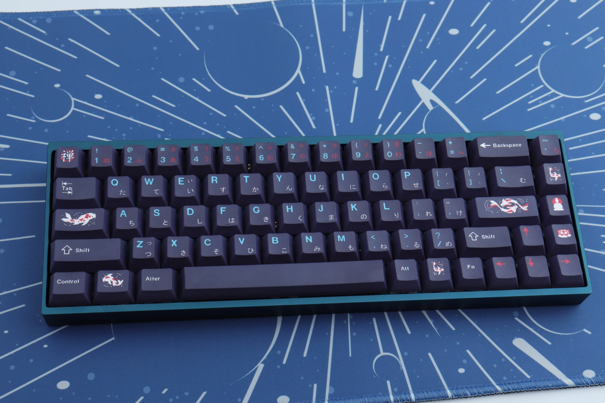 Gmk zen Teich Tasten kappen, 129 Tasten Tasten kappen Kirsch profil Dye-Sub personal isierte gmk Tasten kappen für mechanische Tastatur