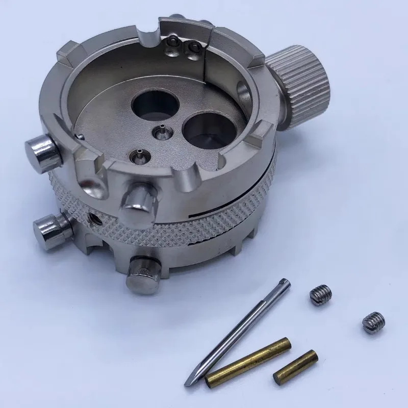 Watch Movement Holder Compatible with ETA 7750 7753 4030 4130 410 420, Professional Watchmaking Repair Tool
