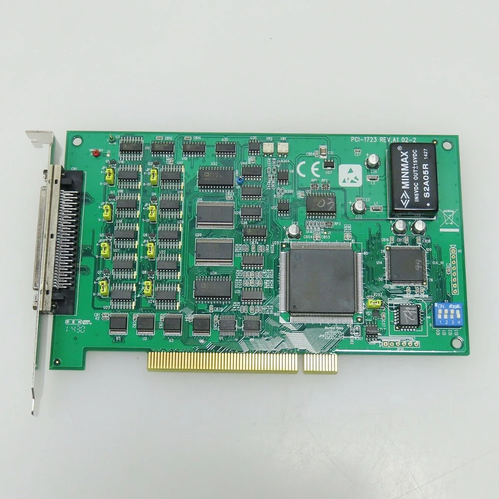 For Advantech PCI-1723 REV.A1 16 Bit 8-Way Analog Output Card Data Capture Card DA Card High Quality Fast Ship