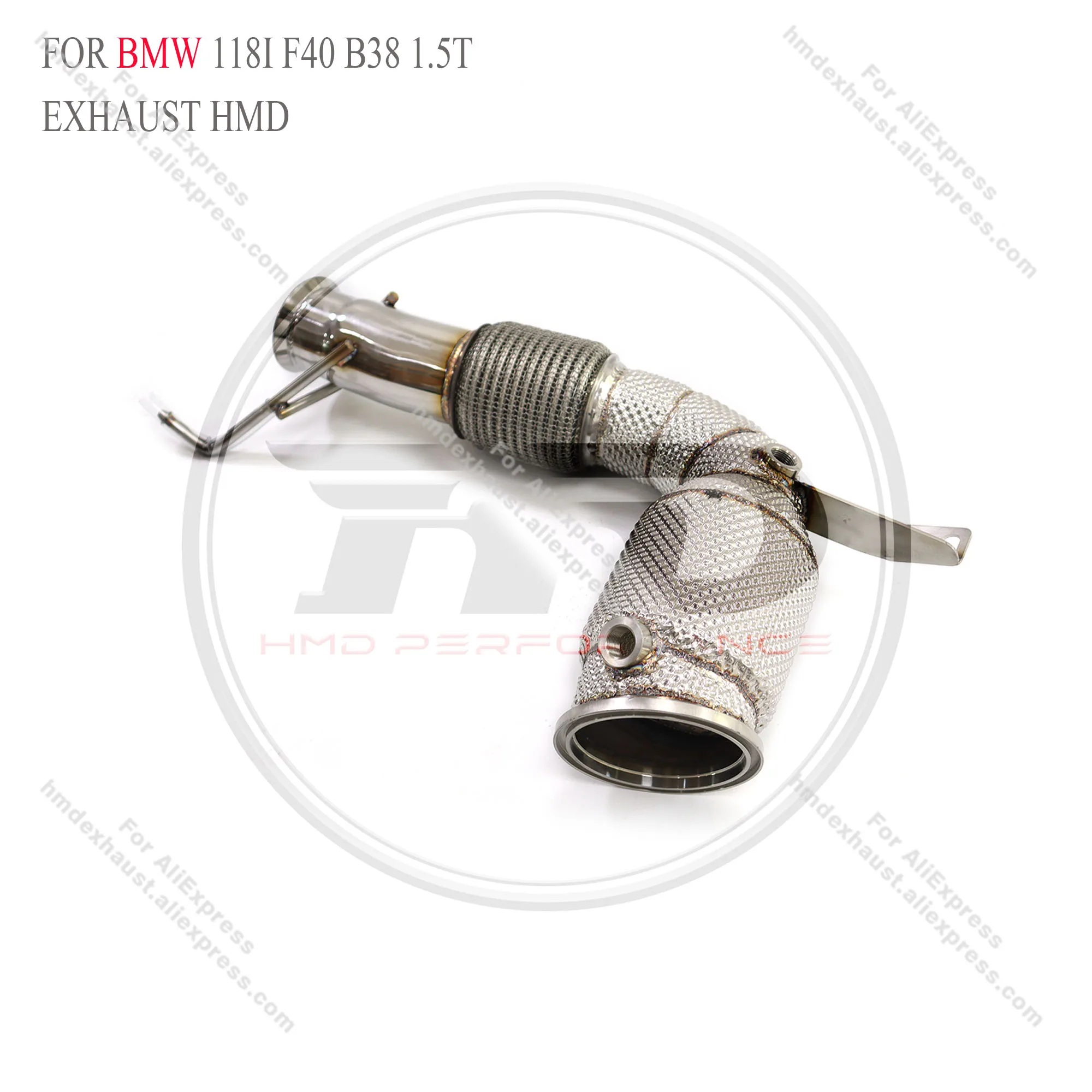 

HMD Exhaust System High Flow Performance Downpipe for BMW 118i F40 B38 1.5T with heat shield