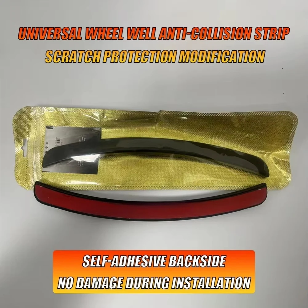 Soft Fender Flare Arch Protector Sticker Universal Anti Scratch Anti Collision Strip Mud Flaps For Car Exterior Spare Parts view 4