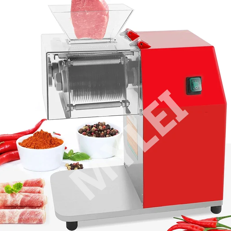 Electric Meat Slicer Desktop Small Slicing Shredding Machine   Multifunctional Automatic Grinder