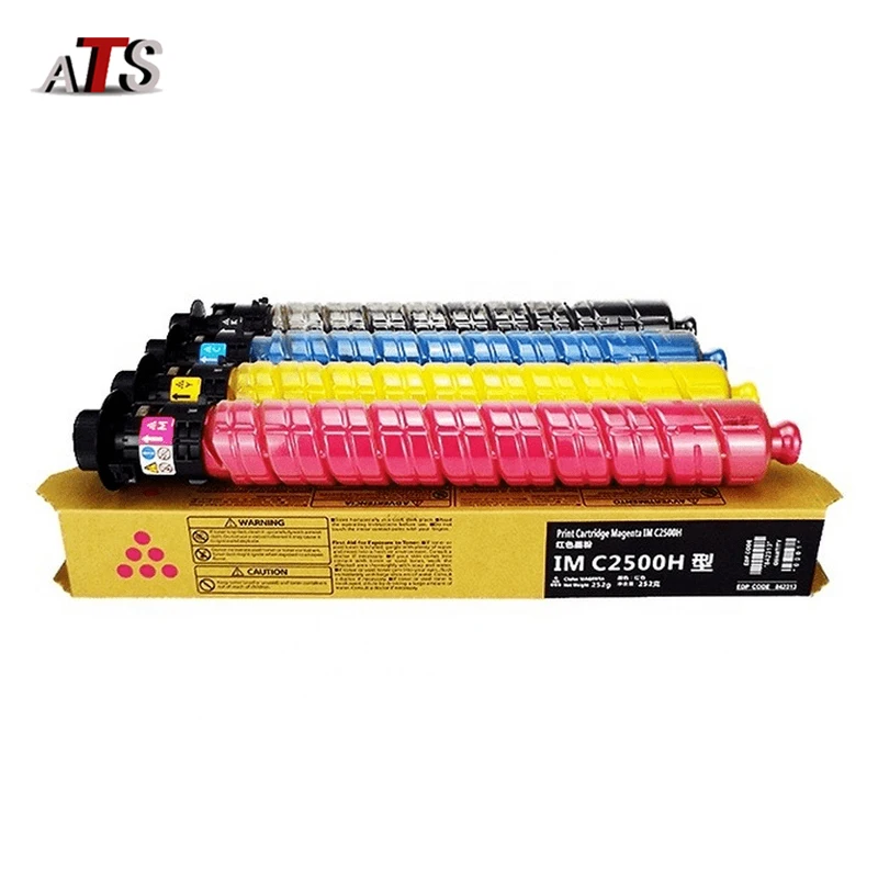 IMC2500 IMC2000 Toner Cartridge for Ricoh IMC2000 2500 IM C2000 C2500 Compatible Toner Powder CMY200g BK280g 1PCS