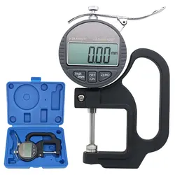 Flat Head Digital Caliper Gauge Thickness Gauge Digital Percentage Micrometer Film Cable Leather Paper Measuring Tools