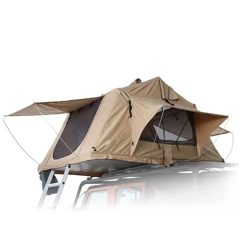 

Dongsui Roof Top Tent Camper Car 4X4 270 Degree car Tent Canopy Side Curtain aluminum roof tent top outdoor camping