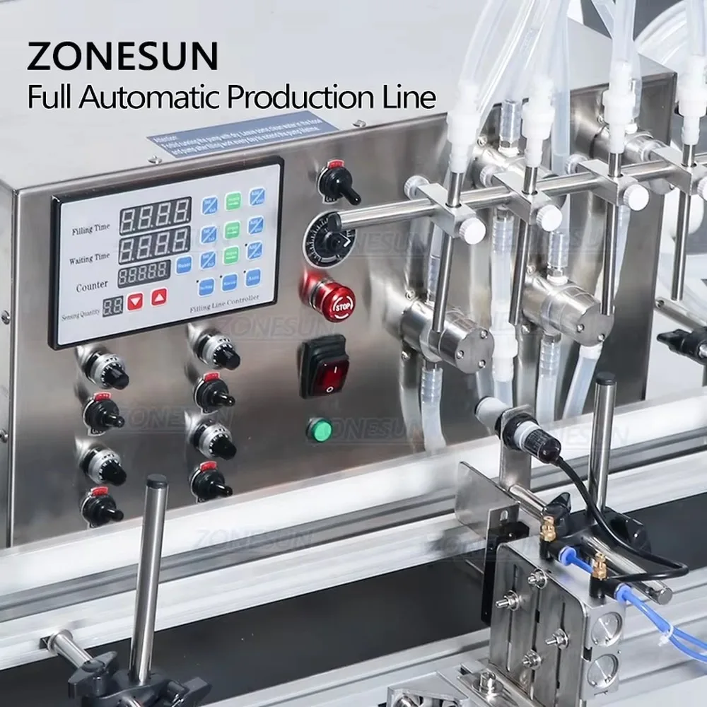 Automatic Liquid Filling Capping Labeling Machine for Oil Hand Sanitizer Soap Bottle Semi-Automatic Production Line