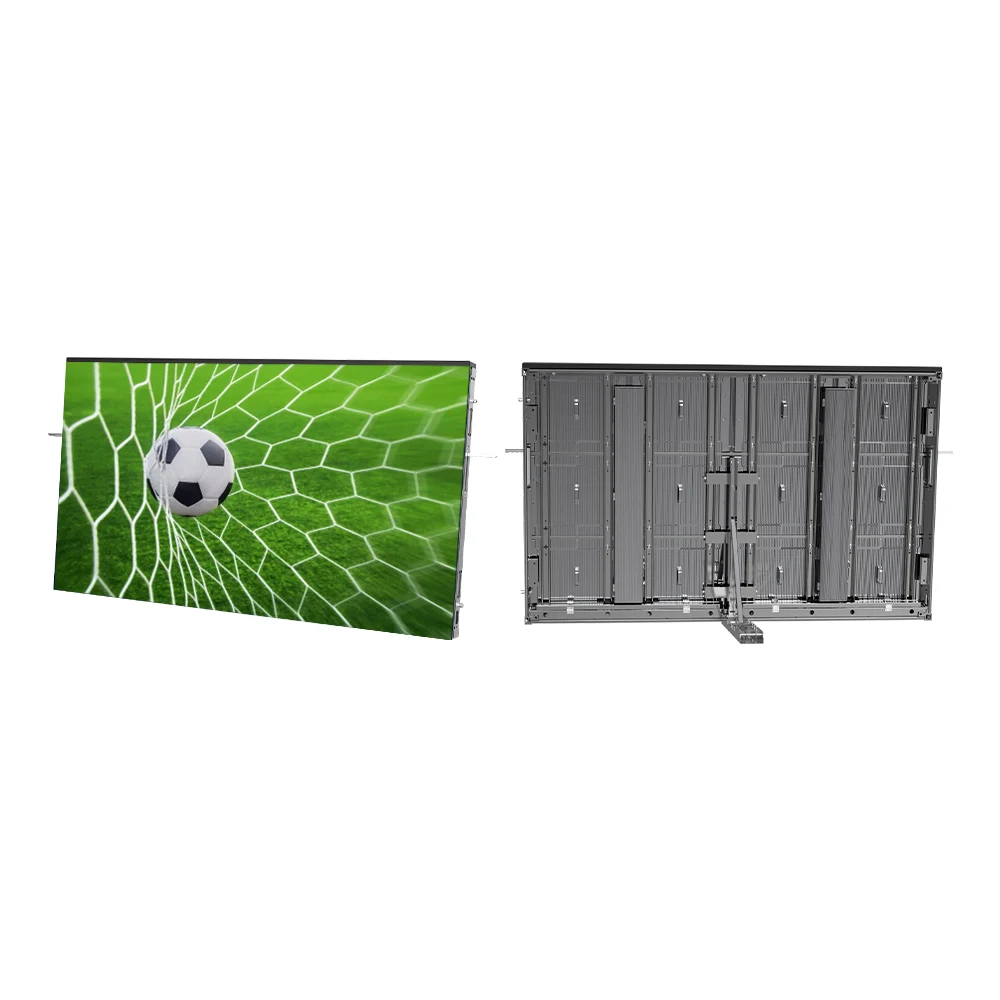 P10 10Mm Full Color Soccer Football Pitch Advertising Led Boards Stadium Led Billboard Display Panel Hd Sports Led Video Wall