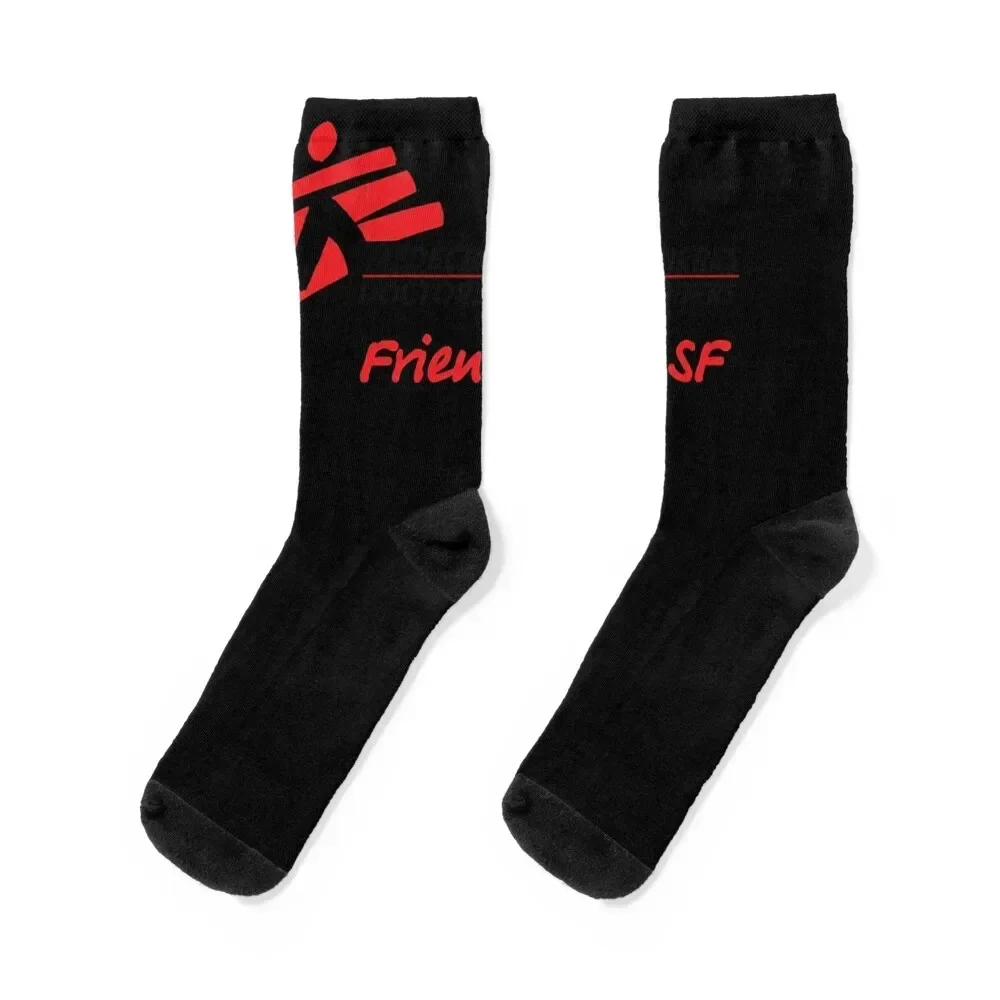 Doctors Without Borders Classic Guys Unisex Retro Graphic For Men- Trending Fashiona Socks sports and leisure Male Socks Women's