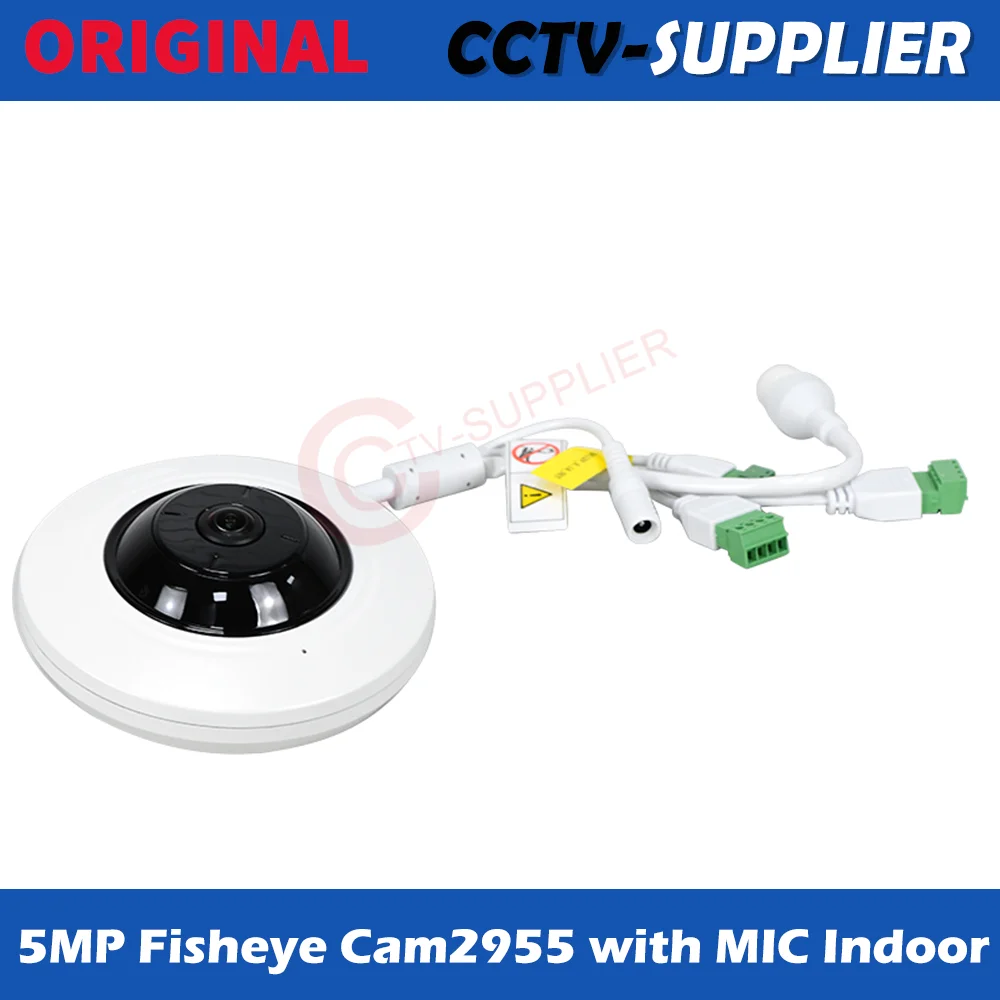 Original 5MP Fisheye cam2955 with MIC indoor