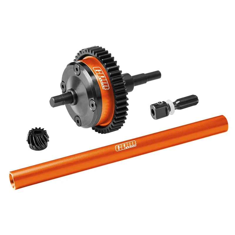 GPM voor TRAXXAS Mini Maxx 107154 -1 RC Auto Metaallegering Staal Middendifferentieel 10760 10760R Middenaandrijfas 10757X
