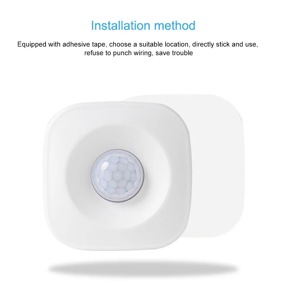Tuya ZigBee/WiFi sensore di movimento PIR rilevatore a infrarossi Wireless sensore di allarme antifurto di sicurezza controllo APP Smart Life compatibile