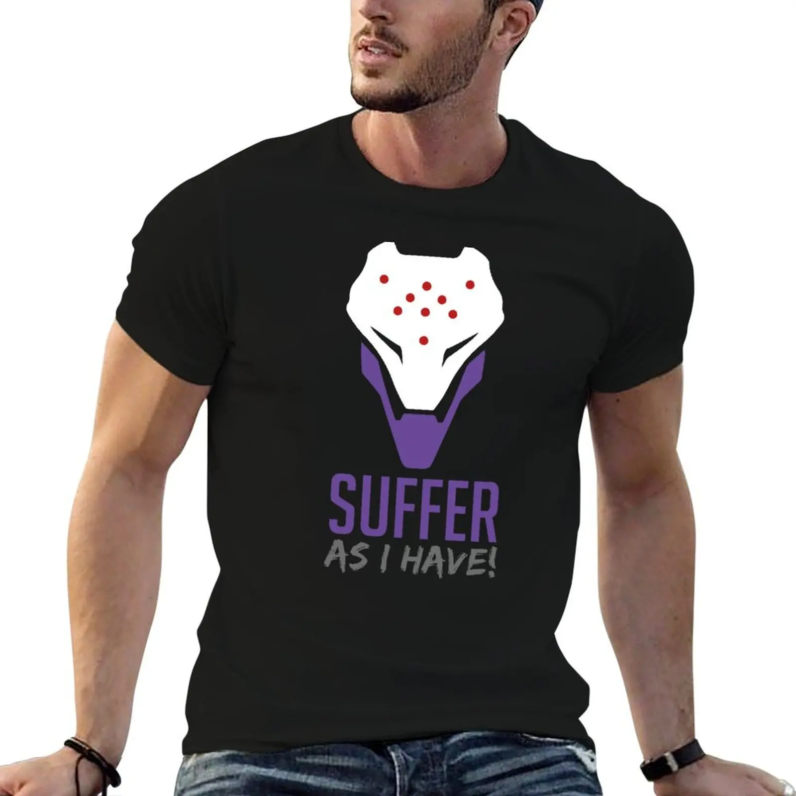 

OW2 - Ramattra - Suffer - as i have! EN T-Shirt anime t shirts oversize anime t shirts for man T-Shirt