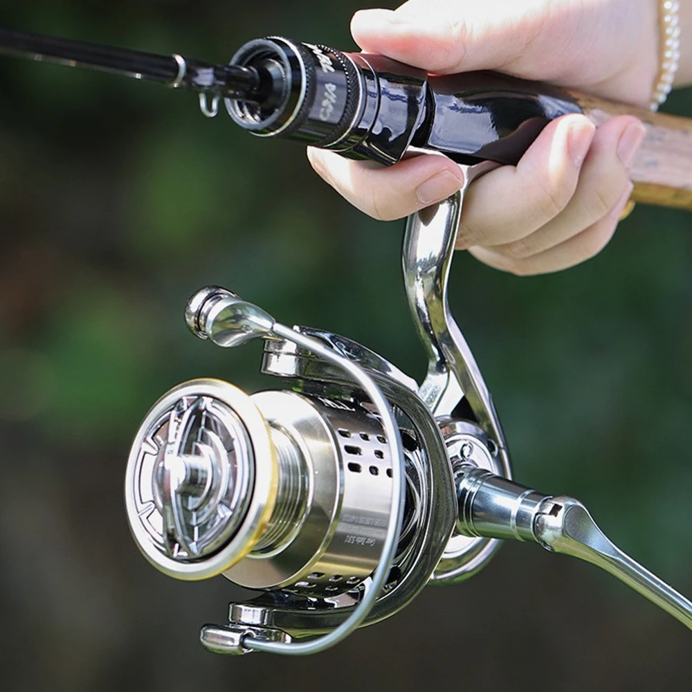 Ultralight Spinning Fishing Reel, Saltwater Jigging Reels, Max Drag 8kg, 1000, 2000, 3000, 4000, 5000 Series