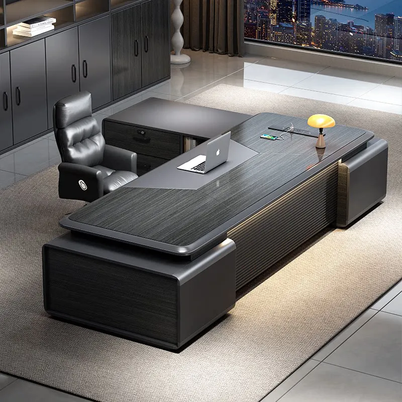 Modern Luxury Office Desk Executive Minimalist Design Storage Aesthetic Office Desk Display Nordic Ufficio Commercial Furniture