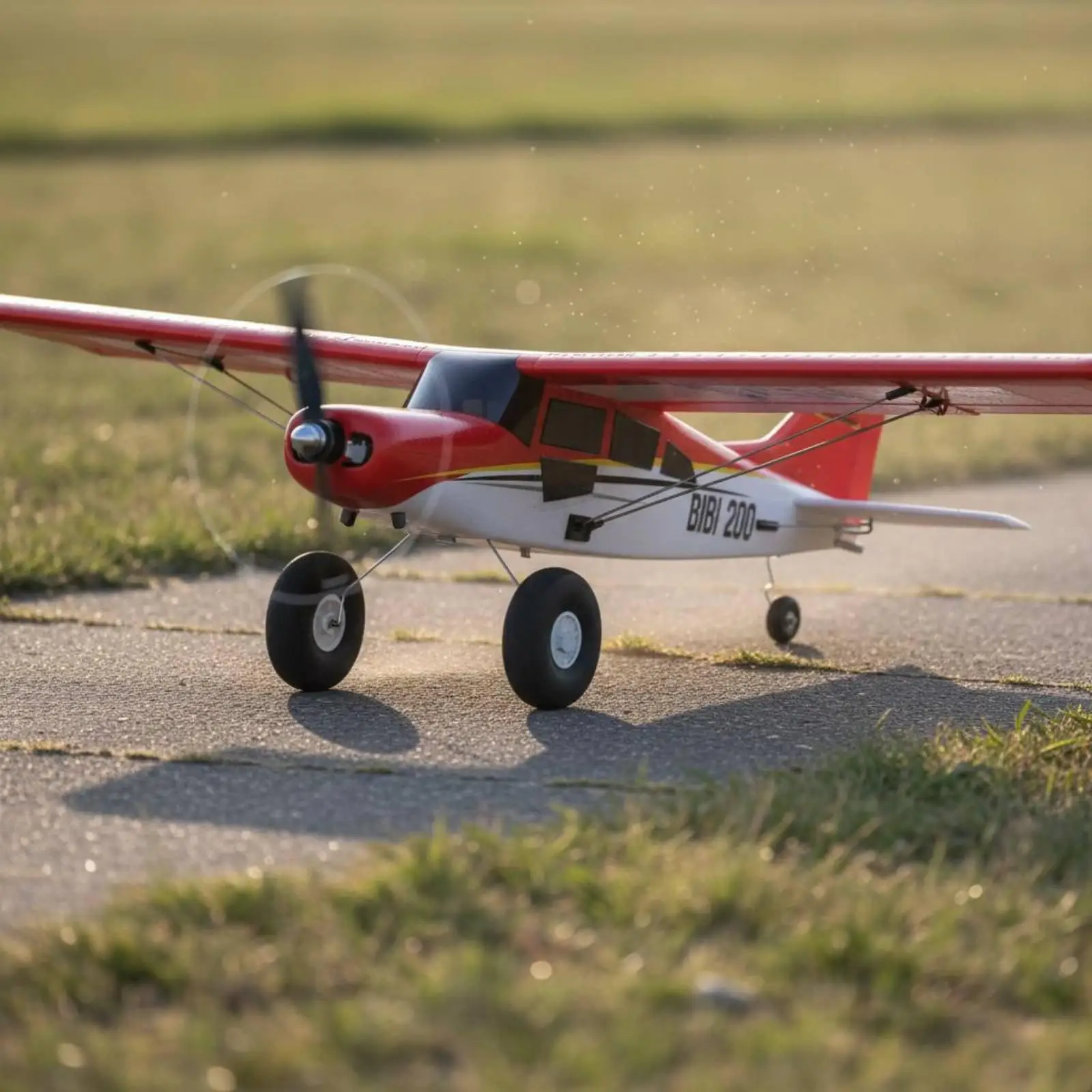 Aerobatic EPP Foam Aircraft RC Trainer 4 Channel Remote Control Plane Model for Learning Outdoor Flying
