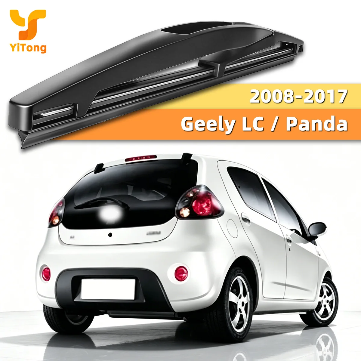 

Yitong Is Suitable For Geely LC / Panda 2008-2017 Car Rear Wiper Blades Replaceable Rear Window Wiper Blades Durable Accessories
