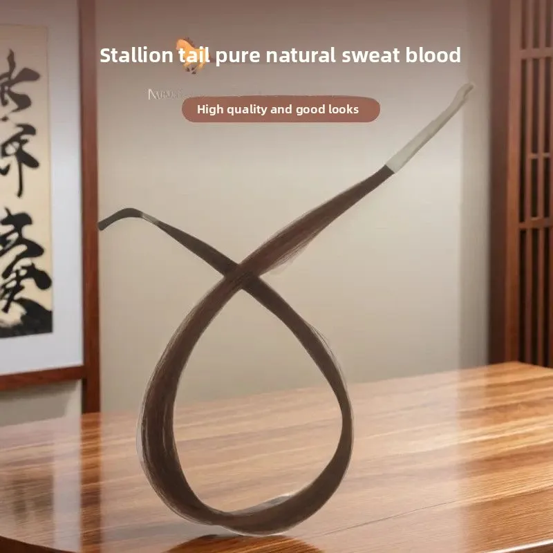 first-class-brown-tail-for-erhu-full-set-of-accessories-premium-hair-bow-replacement-jdr-instrument-accessories