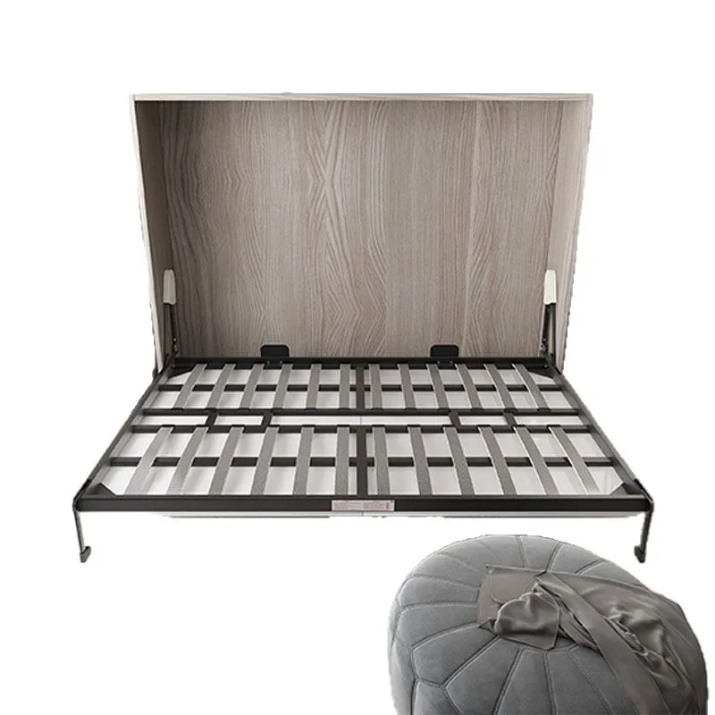 

Reinforced invisible hardware accessories folding positive vertical side bed under t