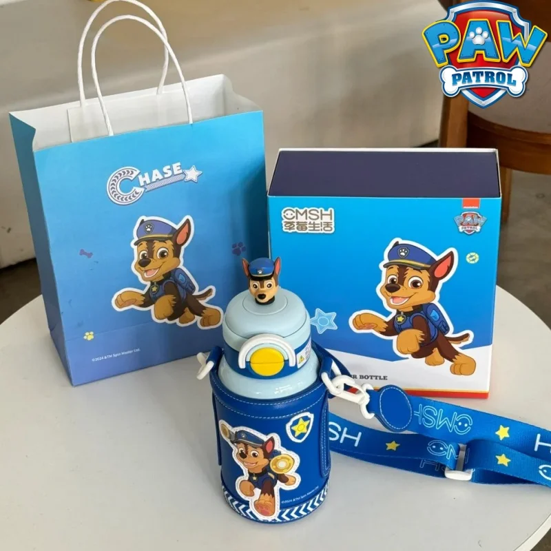 

Genuine Paw Patrol Kids Thermos Bottle Stainless Steel Vacuum Insulated Bottle With Straw Children Water Bottle For School