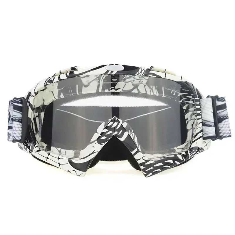 Óculos anti-reflexo Motocross, Esportes elegantes Cross Shaped Óculos, Capacete para Pitbike Motocicleta Off-Road ATV Bike Enduro Racer