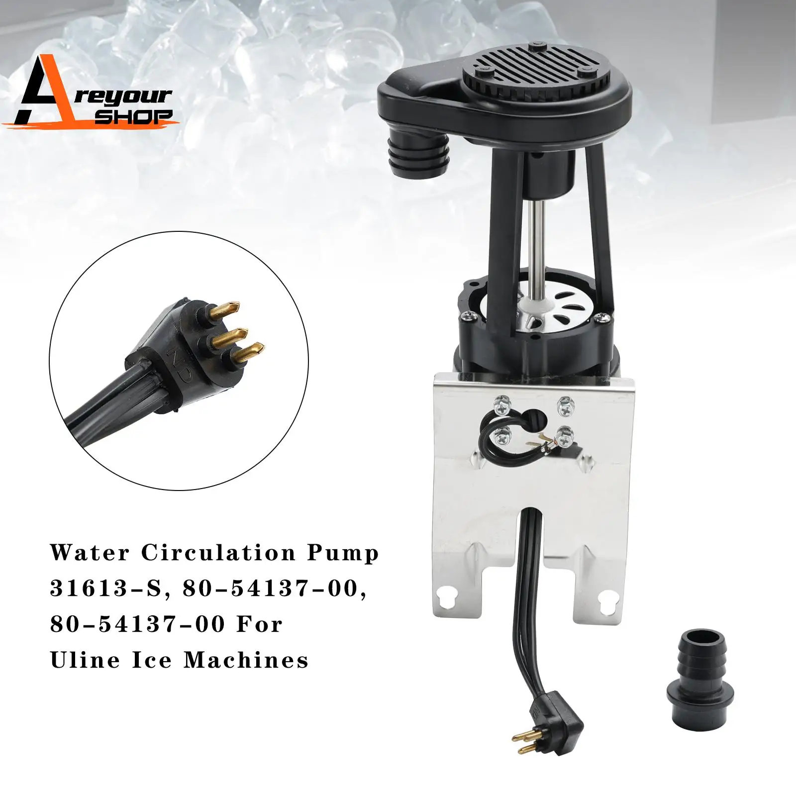 Water Circulation Pump 31613-S  80-54137-00  80-54137-00 for Uline Ice Machines