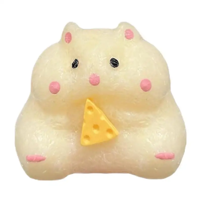 Hamster Knijpspeelgoed Zintuiglijke Hamster Rekbaar Speelgoed Dier Zintuiglijke Ontspanning Fidget Voor Volwassenen Meisjes Kinderen Mannen Tieners Vrouwen