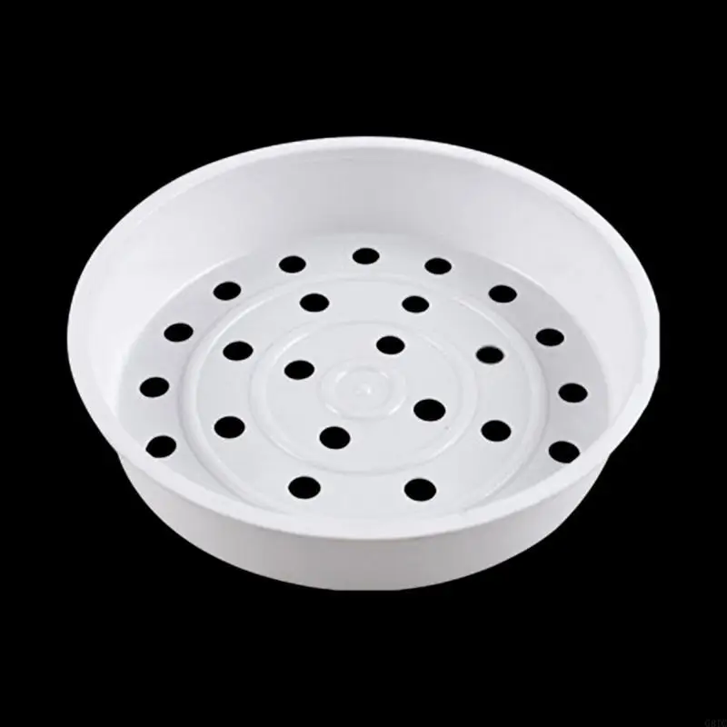 G8TC البلاستيك تبخير رف الخضار سلة سلة الأرز طباخ دافئ العاج accs