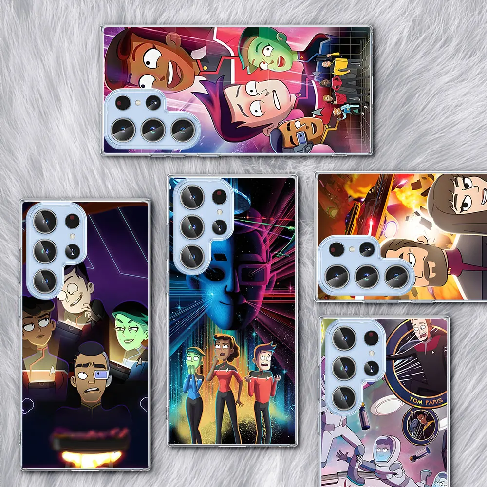 Star Trek Lower Decks Case for Samsung Galaxy S10 Lite 2020 S20 S23 S24 S21 FE S22 Ultra S10e S9 Plus S8 Clear TPU Cover Shell