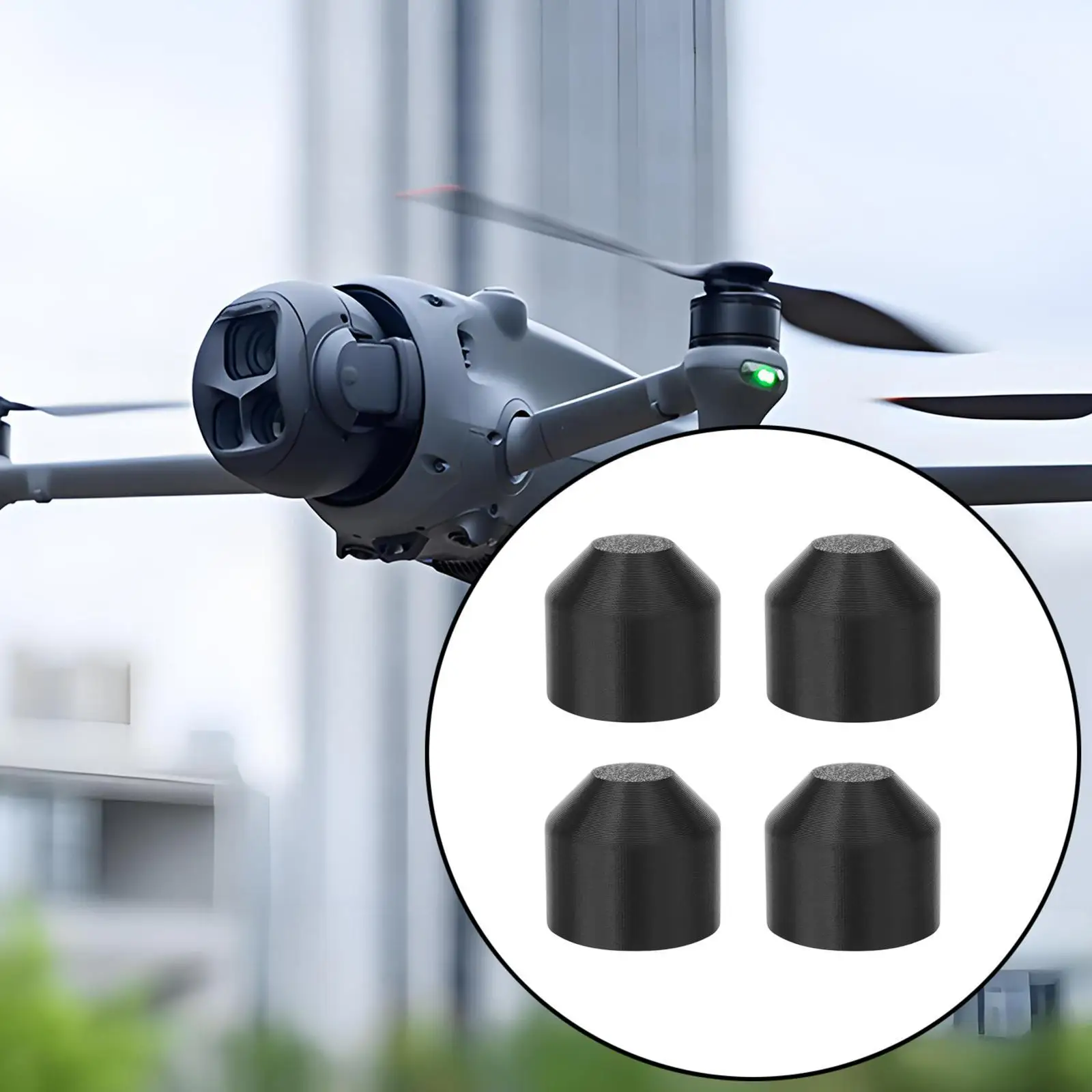 

Waterproof Motor Cover Dustproof Protector Drone Motor Guard Durable TPU Cap for Mavic4pro Drone Motors